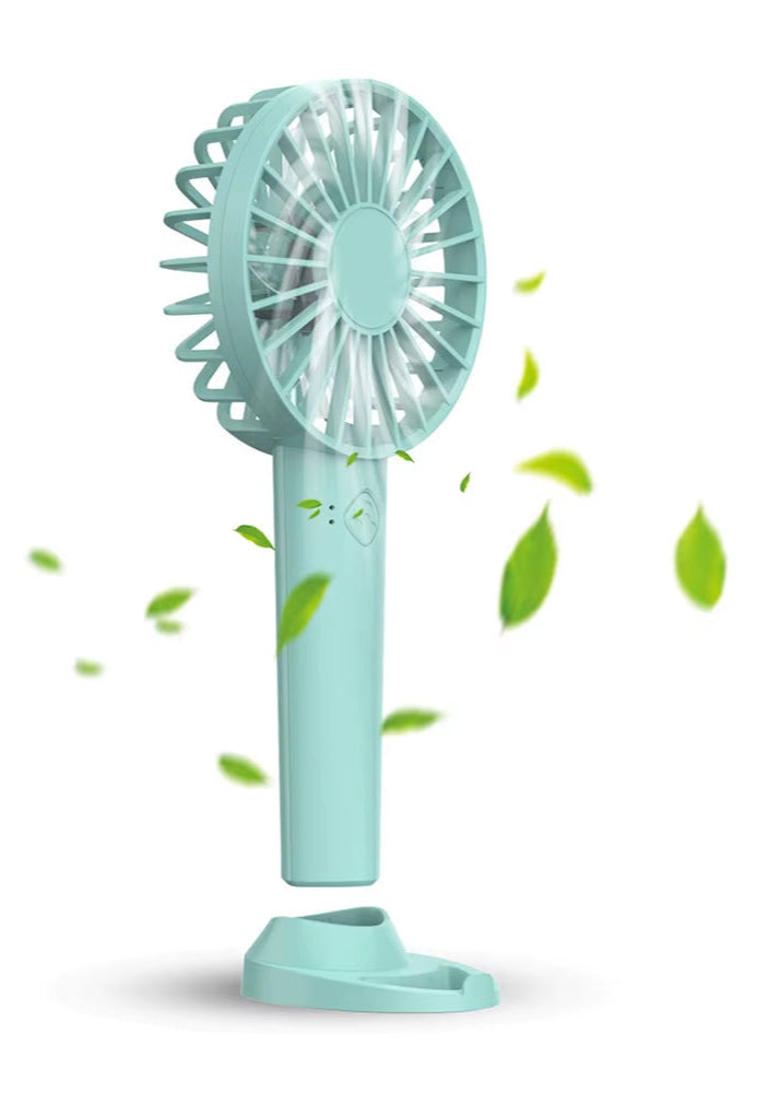 Desktop Fan Mini Handheld Fan Portable USB Rechargeable Fan Desk Top Student Dormitory Fan